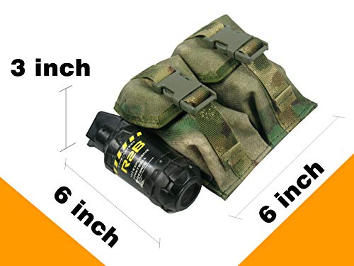 MOLLE Tactical Double Grenade Pouch Waterproof