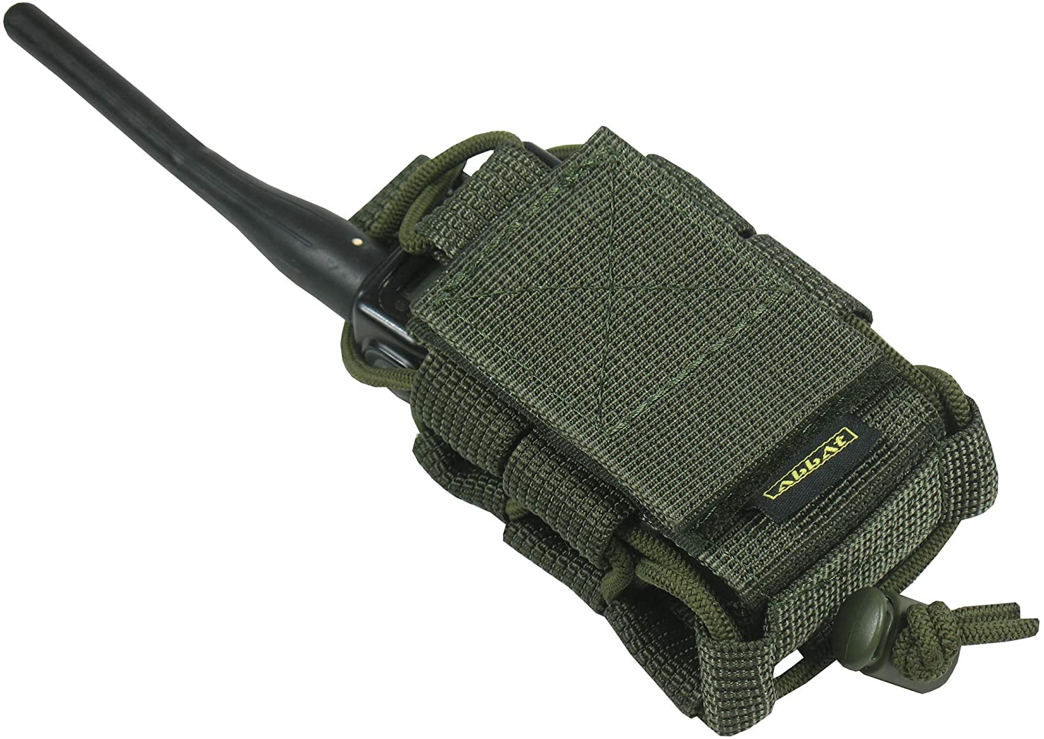 Tactical MOLLE Radio Pouch - OD Green (New Old Stock)